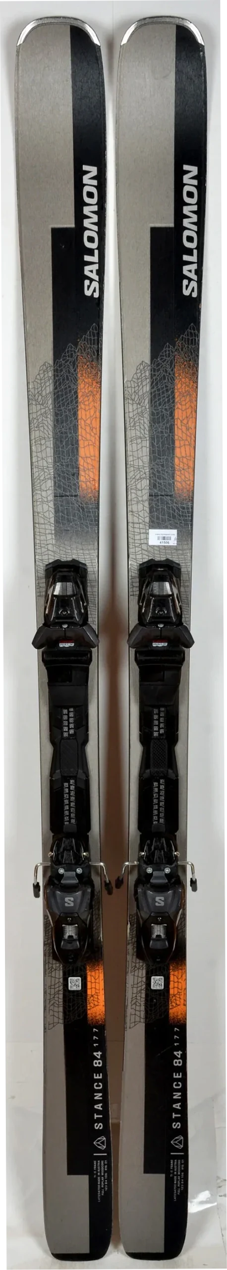 Salomon STANCE 84 grey - skis d'occasion – Image 4