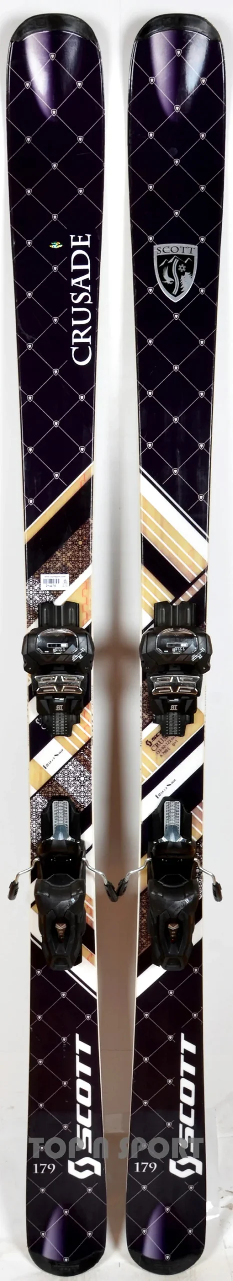 Scott CRUSADE full black - TEST - skis d'occasion – Image 3