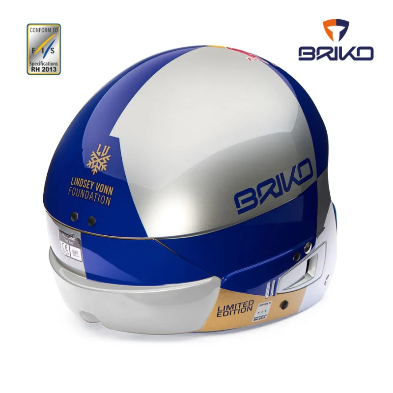 Briko Vulcano FIS 6.8 JR Red Bull Limited Edition Lindsey Vonn - casque de ski neuf junior – Image 2