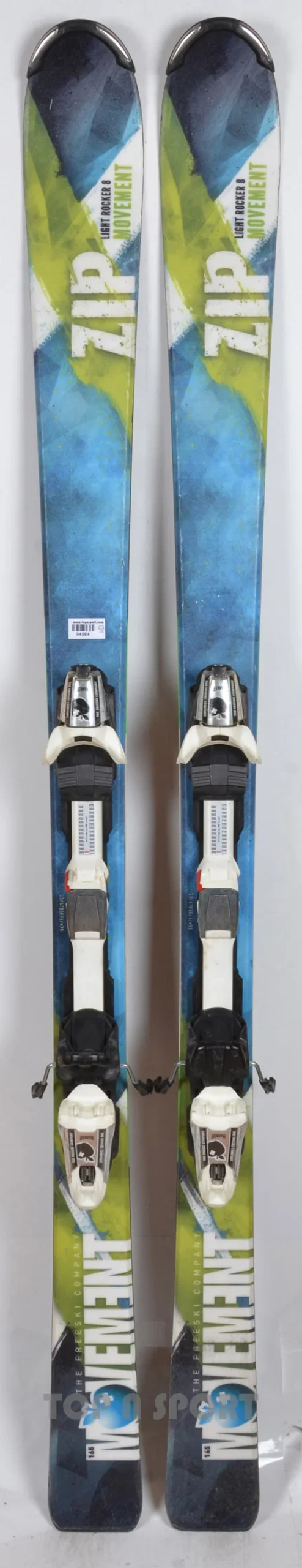 Movement ZIP blue - skis d'occasion – Image 2