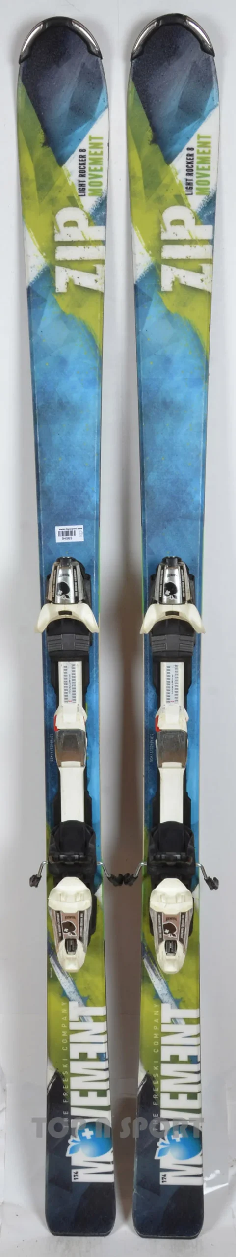 Movement ZIP blue - skis d'occasion – Image 4