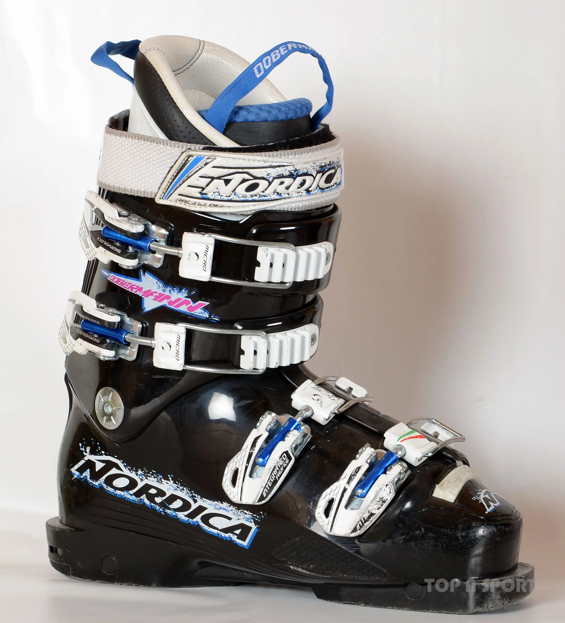 Nordica Doberman Team 80 - chaussures de ski d'occasion Junior