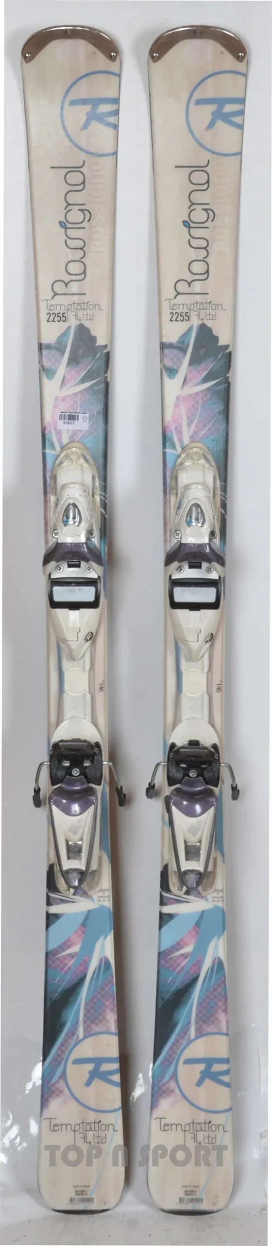 Rossignol Temptation 74 - Skis d'occasion Femme – Image 2